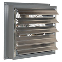SF Exhaust Fan w/ Shutters Variable Speed 24 inch 5151 CFM Direct Drive SF24GVD, [product-type] - Industrial Fans Direct