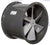 AirFlo Tube Axial Duct Fan 24 inch 6900 CFM Direct Drive NDL24-D-1-T