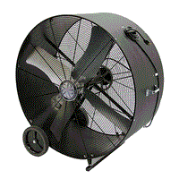 Explosion Proof Industrial Portable Blower Fan 42 inch 10600 CFM Belt Drive PB42-B-HL