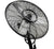 High Velocity Outdoor Rated Oscillating Pedestal Stand Fans 3 Speed 24 inch 7435 CFM PFO-24