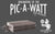 King LPW Large ComfortCraft Designer Pick-A-Watt Wall Heater 15355 BTU 240V LPW2445T-S2-WD-R