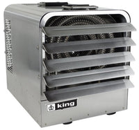 King PKBS Corrosion Resistant Stainless Portable Heater 25591 BTU 7.5 kW 208V 1 Ph PKBS2007-1-T-FM