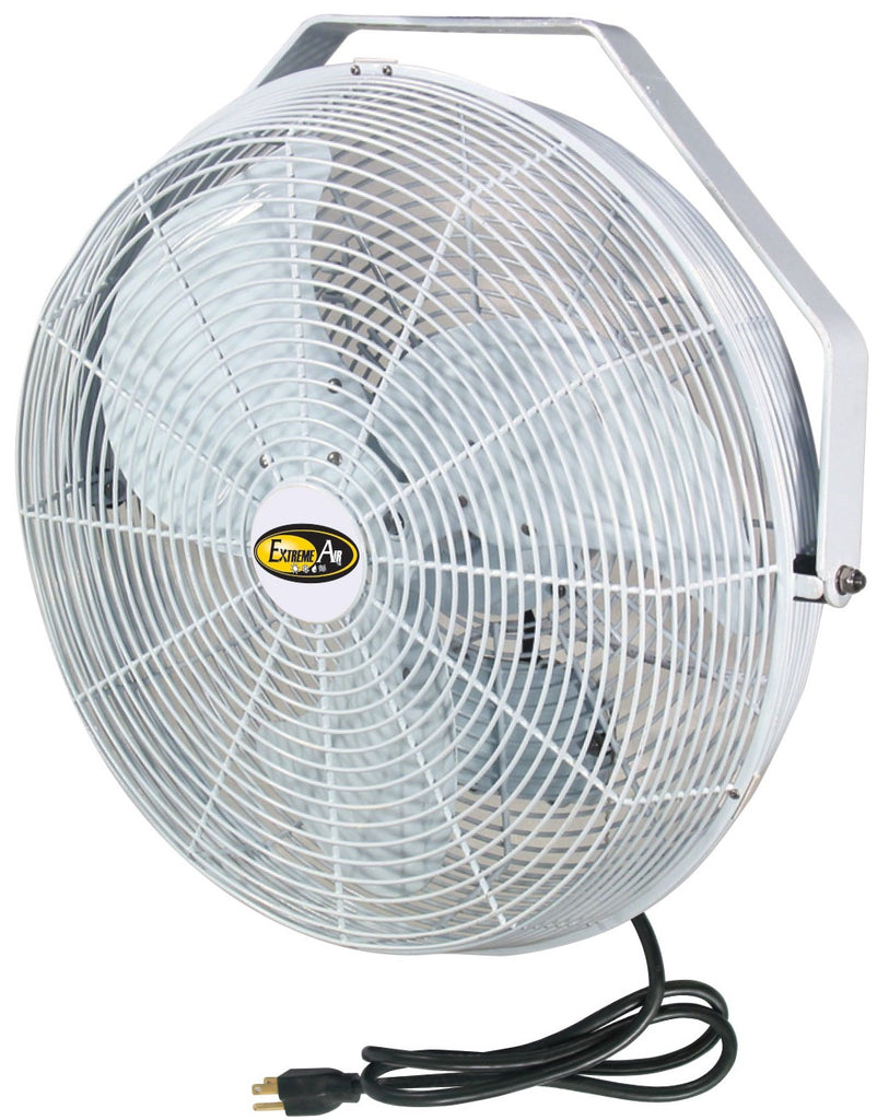 White Outdoor Rated Air Circulator Fan 18 inch 2210 CFM 3 Speed POW18