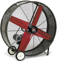 SPL Heat Buster Portable Barrel Fan 2 Speed 115 Volt 42 inch 14445 CFM Belt Drive SPL4223