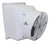 Poly Exhaust Fan w/ Aluminum Shutters 24 inch 6793 CFM Direct Drive PFM2405-1A, [product-type] - Industrial Fans Direct