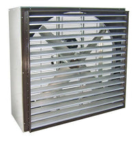VIK Cabinet Exhaust Fan w/ Shutters Totally Enclosed 60 inch 34700 CFM Belt Drive 3 Phase VIK6018T-X