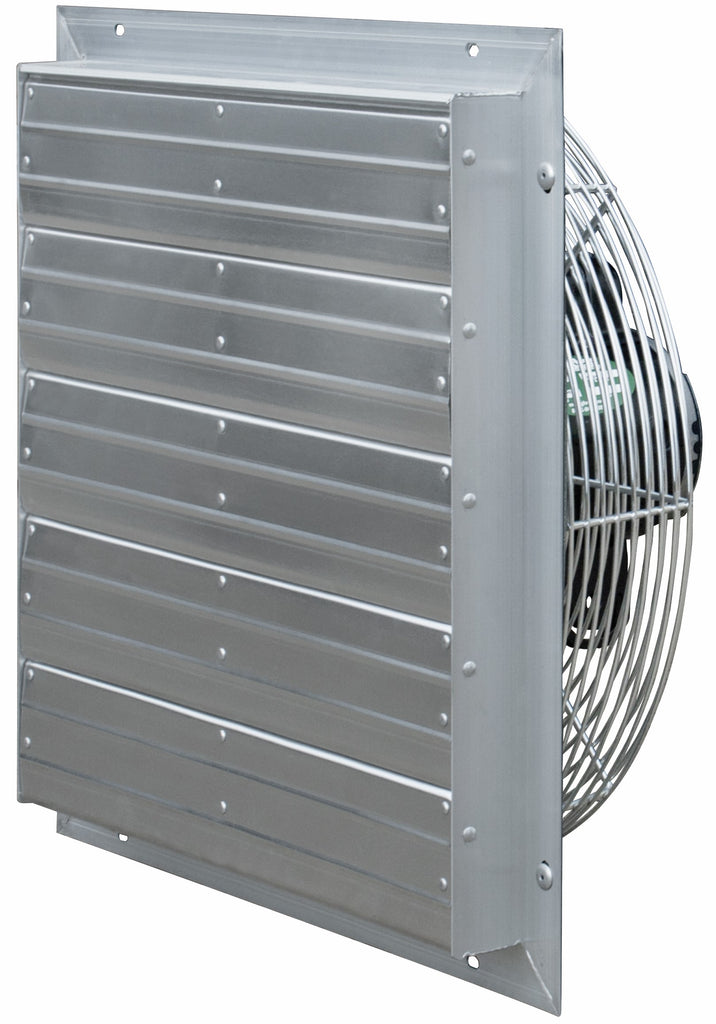 VES Shutter Exhaust Fan w/ Cord 20 inch 941 CFM Variable Speed Direct Drive VES201C