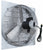 VES Shutter Exhaust Fan w/ Cord 30 inch 5801 CFM Direct Drive VES30C