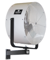 Versa-Kool White Wall Mount Oscillating Fan w/ Cord & Bracket 36 inch 11690 CFM VKWO36