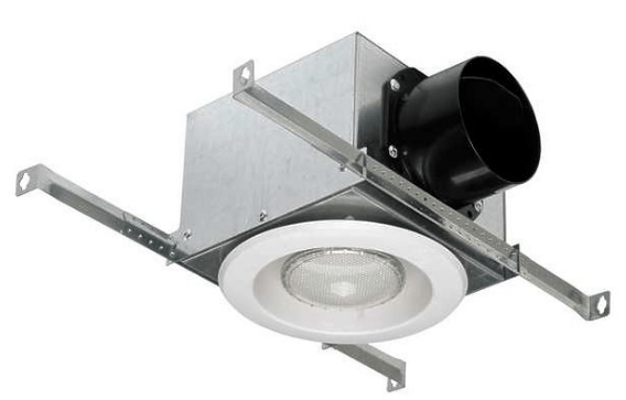 Vent Light 4 inch Duct with Flourescent Bulb