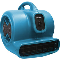 Centrifugal Industrial Air Mover w/ Outlets 3 Speed 2400 CFM X-600A