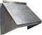 16" Galvanized Weather Hood, [product-type] - Industrial Fans Direct
