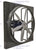 AirFlo-900 Panel Mount Supply Fan 12 inch 1180 CFM Direct Drive 3 Phase N912-A-3-T-S