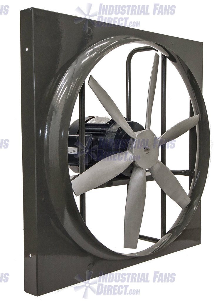 AirFlo-900 Panel Mount Exhaust Fan 18 inch 4150 CFM Direct Drive 3 Phase N918-C-3-T