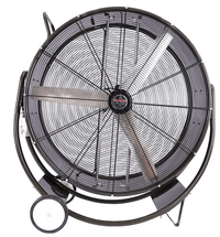 HBPC Portable Cooler Tilt Barrel Fan w/ Cord & Plug 48 inch 19100 CFM 115 Volt Direct Drive HBPC4815