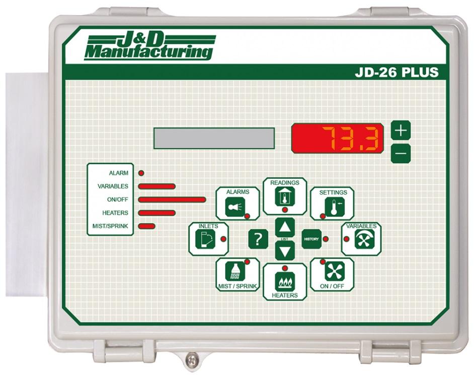 J & D Manufacturing 8 Stage Ventilation Control JD26PLUS