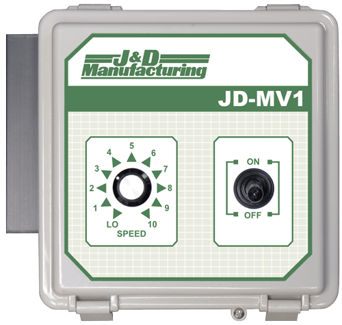 J & D Manufacturing Manual Variable Speed Control No Cord JDMV1