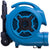 Centrifugal Air Mover w/ Teloscopic Handle and Wheels 3 Speed 3200 CFM P-800H-BLUE