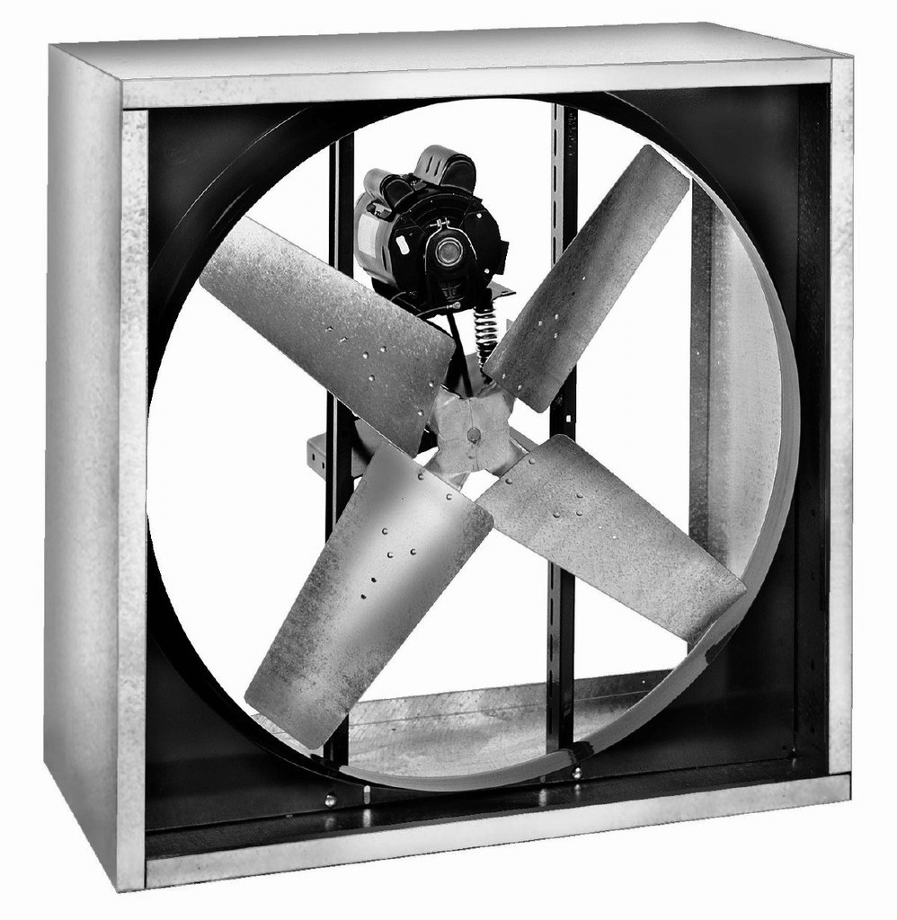 RVI Cabinet Supply Fan Totally Enclosed 48 inch 19100 CFM 230/460 Volt Belt Drive 3 Phase RVI4814T-X