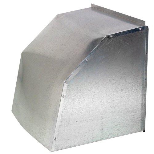J & D Manufacturing VFT 12 inch Galvanized Weather Hood VFT140855-A