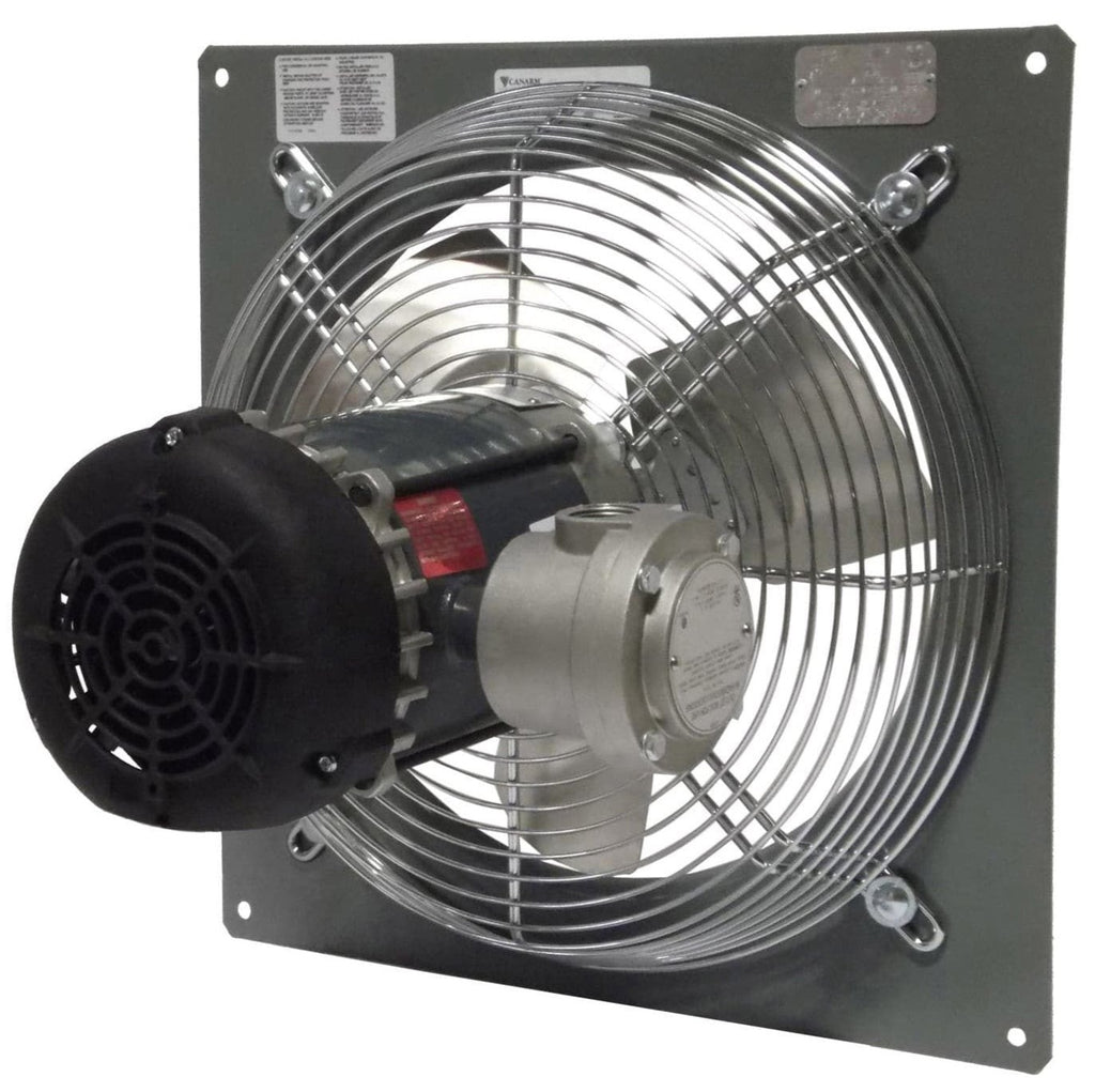 P Series Explosion Proof Panel Mount Exhaust Fan 14 inch 2190 CFM 3 Phase P14-4M, [product-type] - Industrial Fans Direct