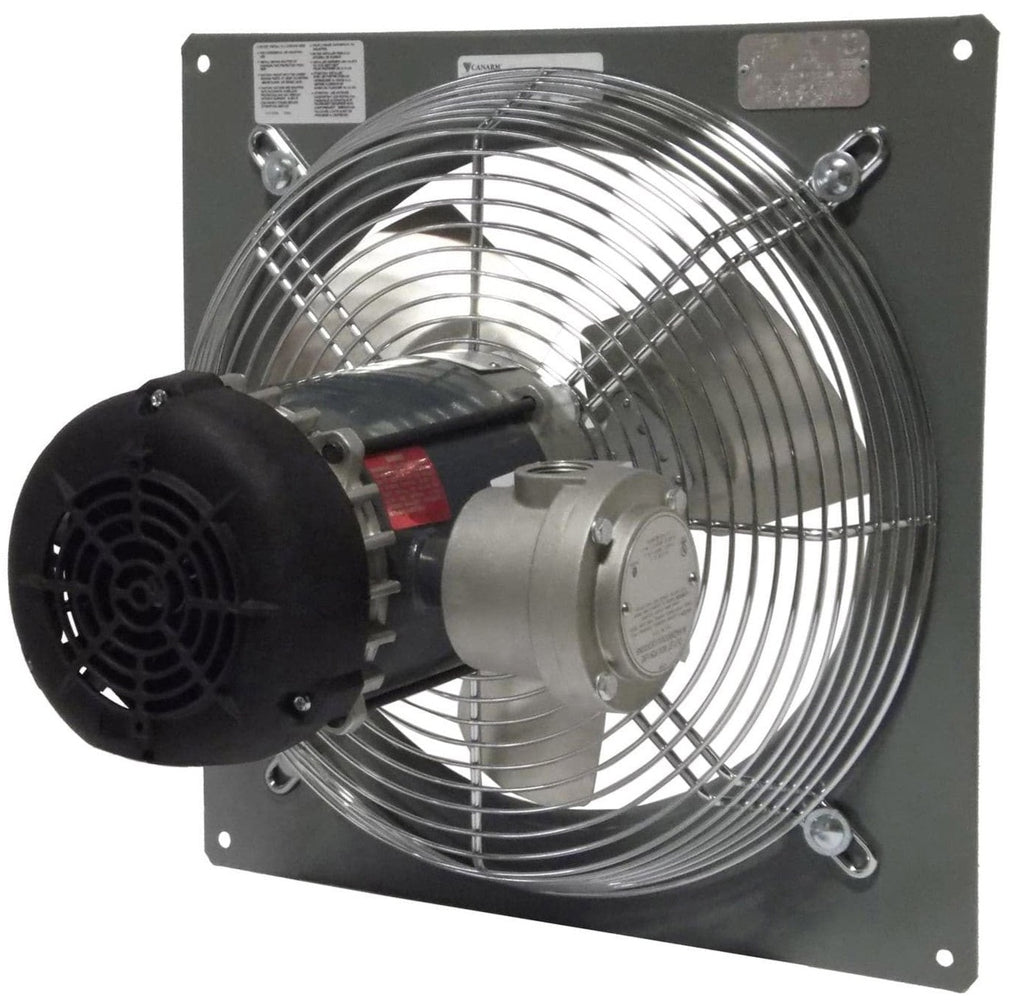 P Series Explosion Proof Panel Mount Exhaust Fan 18 inch 3200 CFM P18-4, [product-type] - Industrial Fans Direct