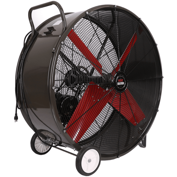 TPC Heat Buster Portable Drum Fan 42 inch 15850 CFM Belt Drive TPC4214-U