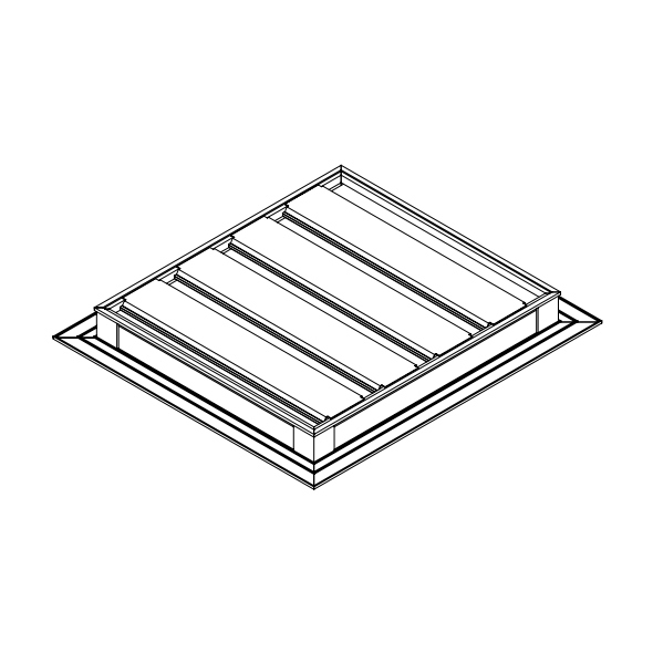 EFX 12 Inch Back-Draft Damper 10205