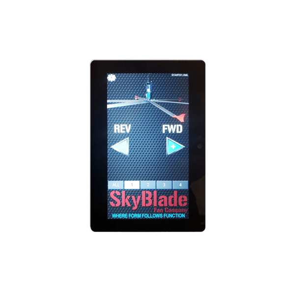 SkyBlade Multi-Fan Wall Mounted Control w/ LED Interface for up to 2 Fans BP-773-02