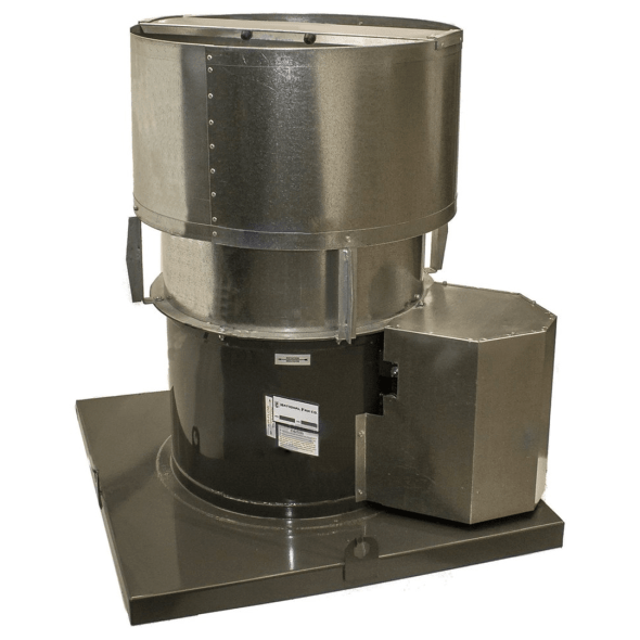 FALCON - Upblast Roof Exhaust Fan 34 inch 20500 CFM Belt Drive 3 Phase NBV34-I-3-T