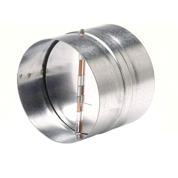 Round Steel 6 inch Backdraft Damper CAR150