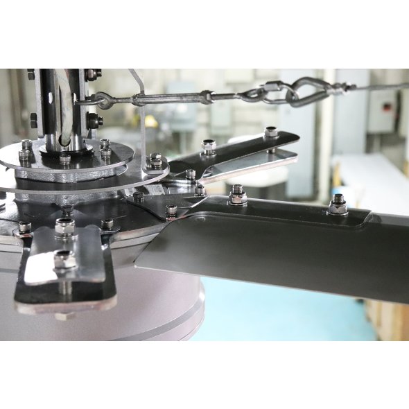 Hvls Controller Vfd Patterson V-Series HVLS Ceiling Fan 12 foot 12035 Sq Ft Coverage w/ VFD ...