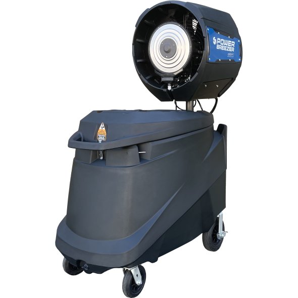 Power Breezer Max+ Portable Evaporative Cooler 65,600 BTU Variable Speed PB4MAX