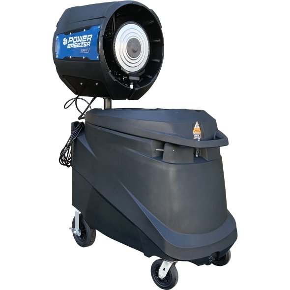 Power Breezer Max+ Portable Evaporative Cooler 65,600 BTU Variable Speed PB4MAX