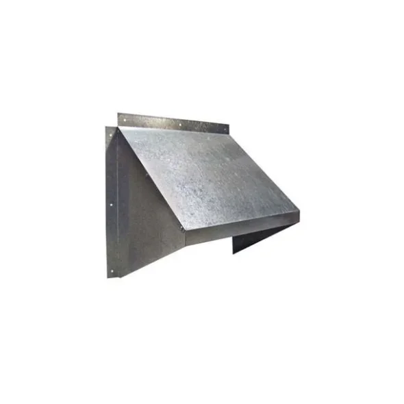 16" Galvanized Weather Hood - GH-XF16