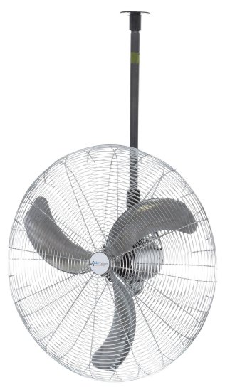 Airmaster High Ambient Heavy Duty Vertical Mounted Air Circulator Fan 30 inch 8402 CFM 2 Speed 20723