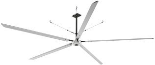 Hunter Titan 20 foot HVLS Ceiling Fan 15625 Sq Ft Coverage 3 Phase 460V 72251