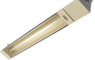 Fostoria OCH Series Outdoor/Indoor Rated Quartz Infrared Corded Heater 48 Inch 5120 BTU 120V OCH-46-120VCE