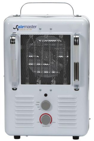 Milkhouse Portable Heater w/ Cord & Plug 2 Settings 5518 BTU 120 Volt 71537
