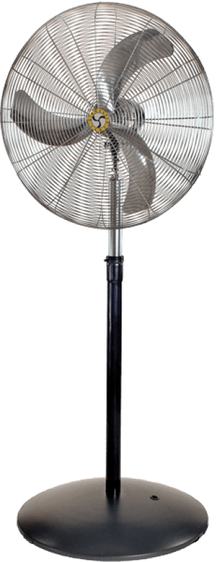 Airmaster Heavy Duty Ultra-Quiet Oscillating Pedestal Fan 3 Speed 20 inch 3100 CFM 20898