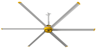 Big Ass Fans 12 foot HVLS Ceiling Fan w/ Controller 3600 sq. ft. Coverage F-ES2-1201S34