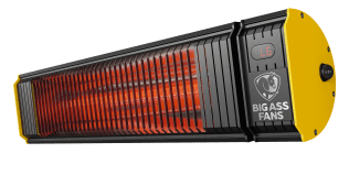 Obsidian Electric Residential Outdoor/Indoor Rated Heater 38 Inch 102 sq. ft. coverage 240V BAFCF30240B