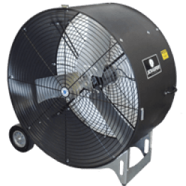 Versa-Kool Black Mobile Spot Cooler Fan 36 inch 11700 CFM VKM36-B-O