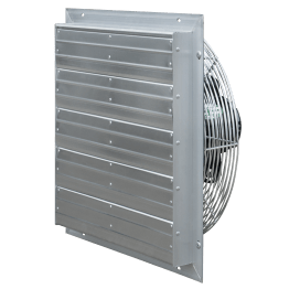 VES Shutter Exhaust Fan w/ Cord 20 inch 3126 CFM Variable Speed Direct Drive VES20C