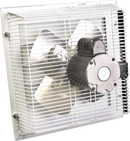 Non-Corrosive PVC Variable Speed Shutter Mounted Wall Exhaust Fan 16 inch 1250 CFM SFT-1600
