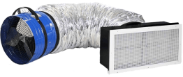 QuietCool 2 Speed 4505 CFM Classic Whole House Fan CL-4700