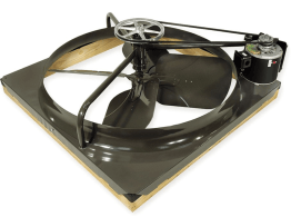 Triangle Whole House Fan 24 inch 2 Speed 800 Sq. Ft. Max Belt Drive CC2422