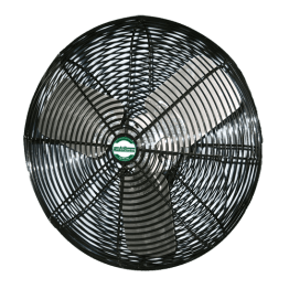 High Output Deluxe Basket Fan w/ Bracket & Cord 24 Inch 5370 CFM Variable Speed VDB24
