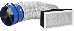 QuietCool 2 Speed 5024 CFM Classic Whole House Fan CL-5400