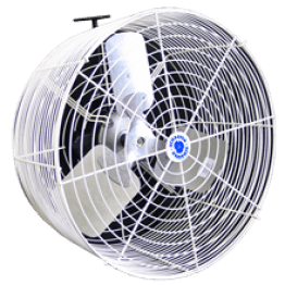 Cattle Kooler Circulation Fan w/ Cord & Mount 12 inch 1470 CFM VK12-CK